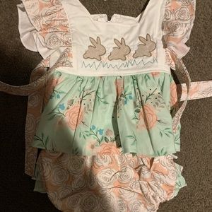 Easter Boutique Dress and Bloomer